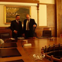 Con il presidente Dellai 2006